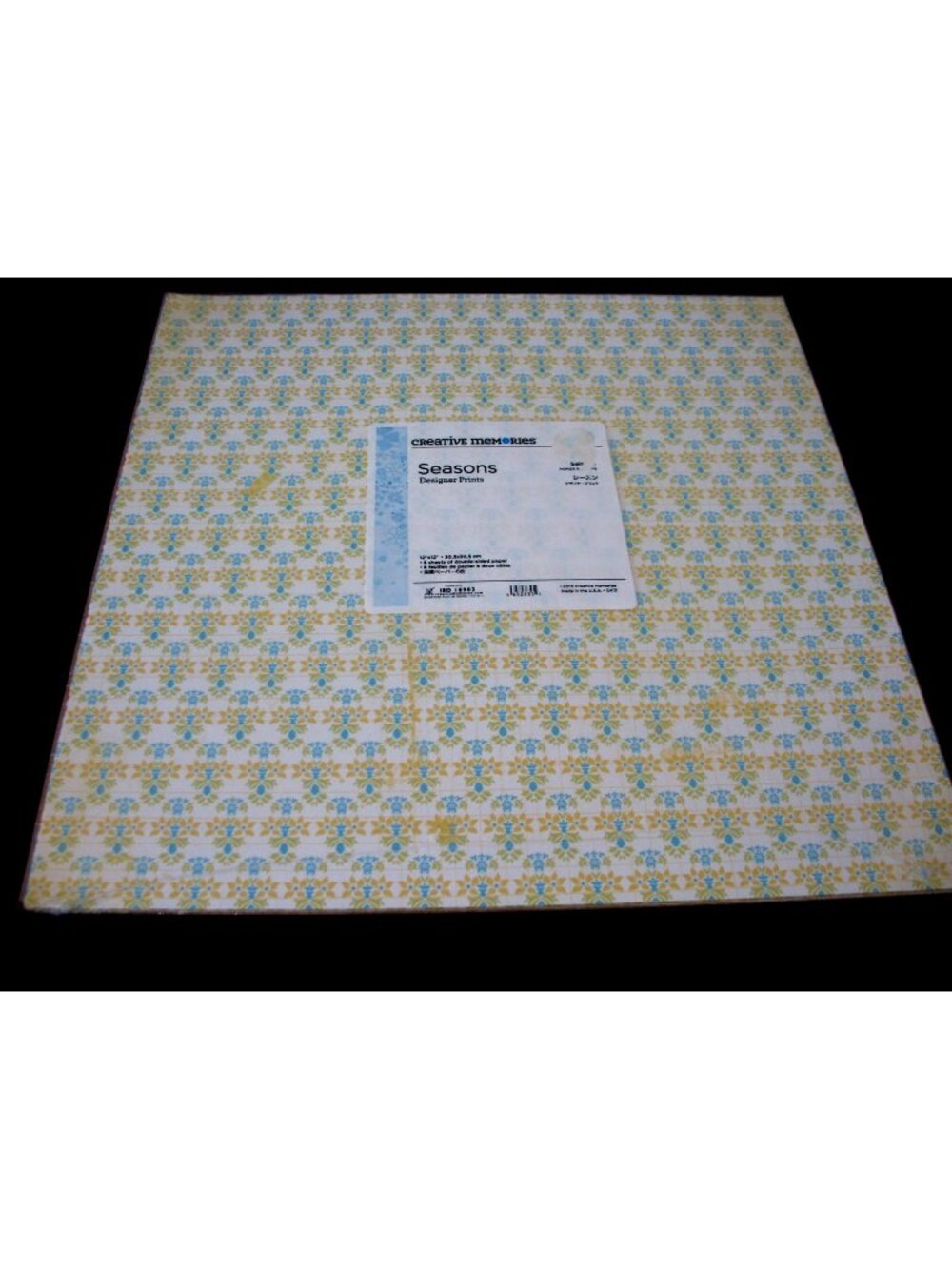 Creative Memories Designer Prints Seasons 12 x 12 Scrapbooking  NEW